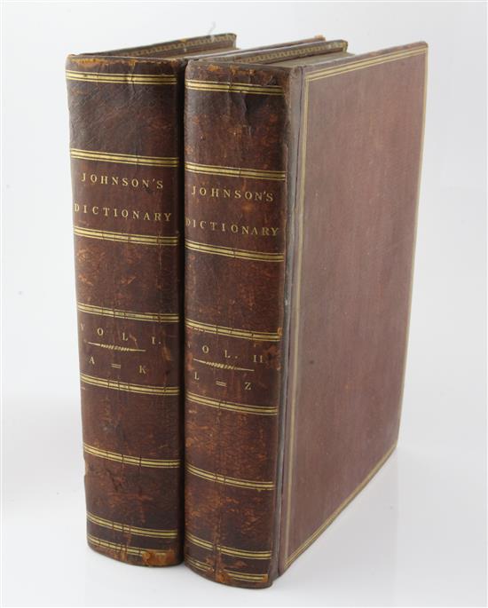 Johnson, Samuel - A Dictionary of the English Language,